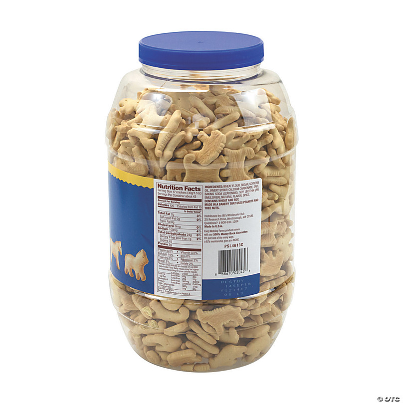 All-Natural Animal Crackers, 45 oz | Oriental Trading