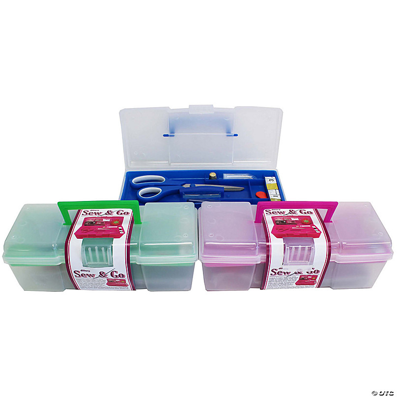 Allary Sew & Go Premium Sewing Kit With Caddy Assorted