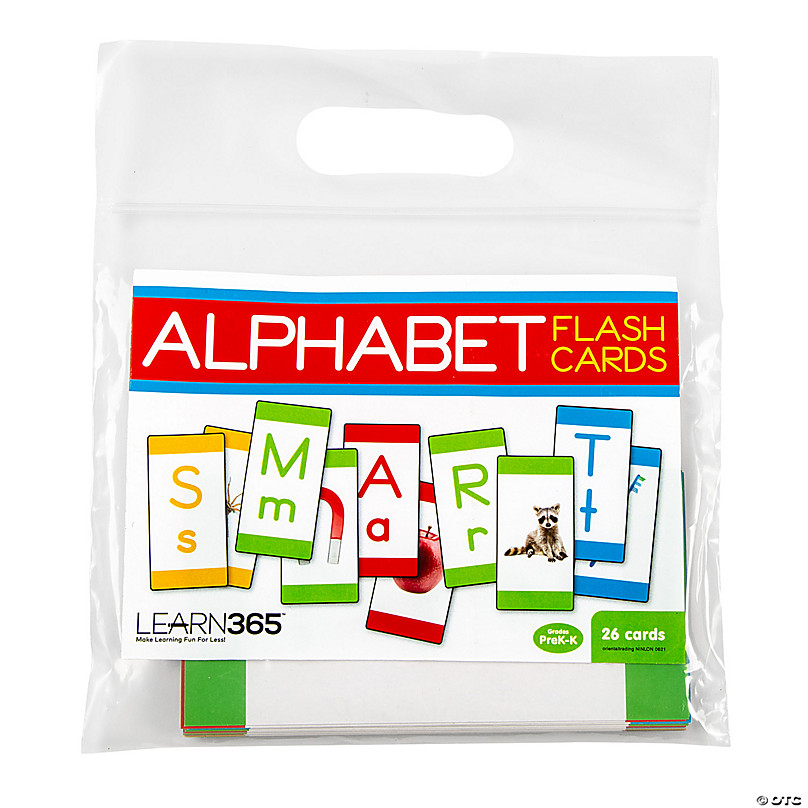 26 Classroom Flashcards ALPHABETS Binder Insert 8.5"x11” 