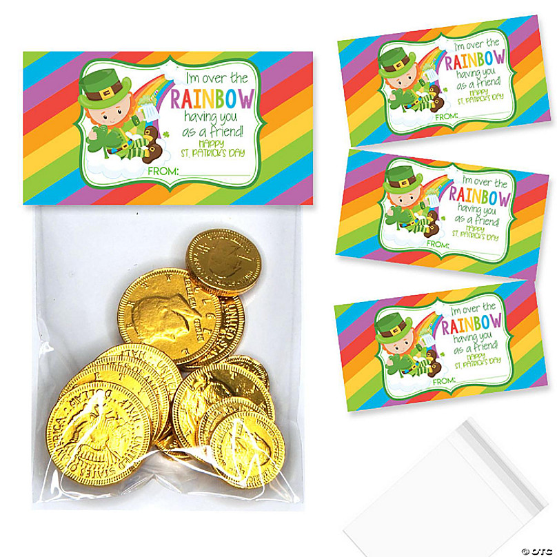 Retro Rainbow Favor Pack, 48pc