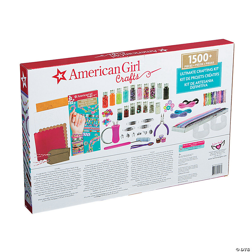 American Girl Crafts Framed Perler Bead Personalized Wall Art Kit Craft Set  for sale online