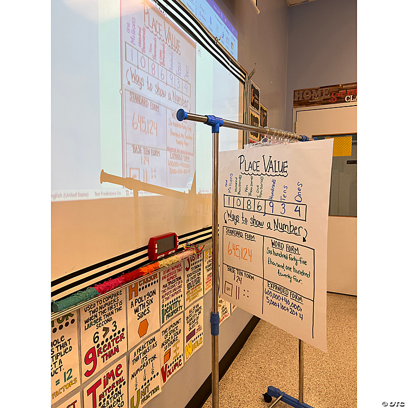 White Board and Anchor Chart Holder