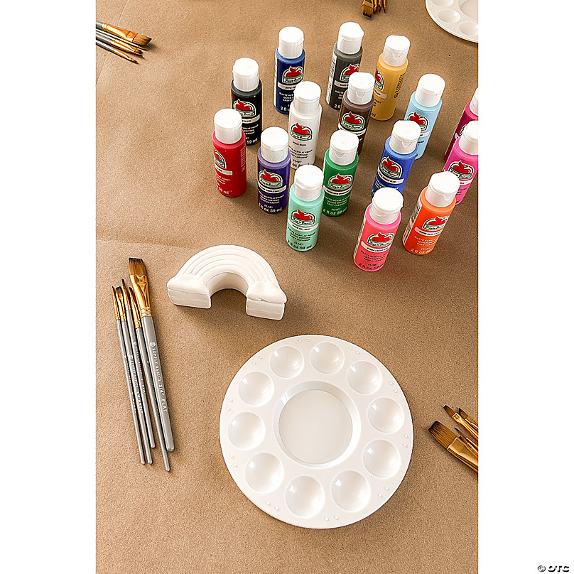 Bulk 38 Pc. Apple Barrel<sup>®</sup> Acrylic Paint & Brush Kit