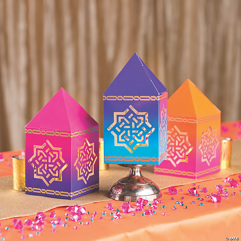 Arabian Lantern Centerpieces 6 Pc