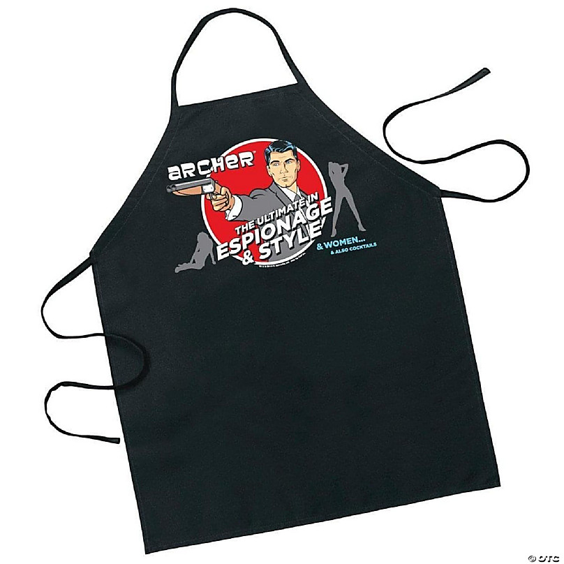 Archer: The Ultimate in Espionage Adult Apron | Oriental Trading