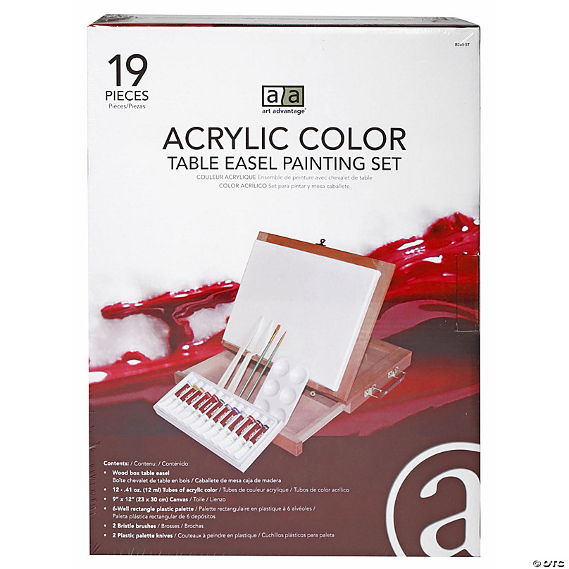 Bulk 96 Pc. 6-Color Rainbow Acrylic Paint Strips | Oriental Trading