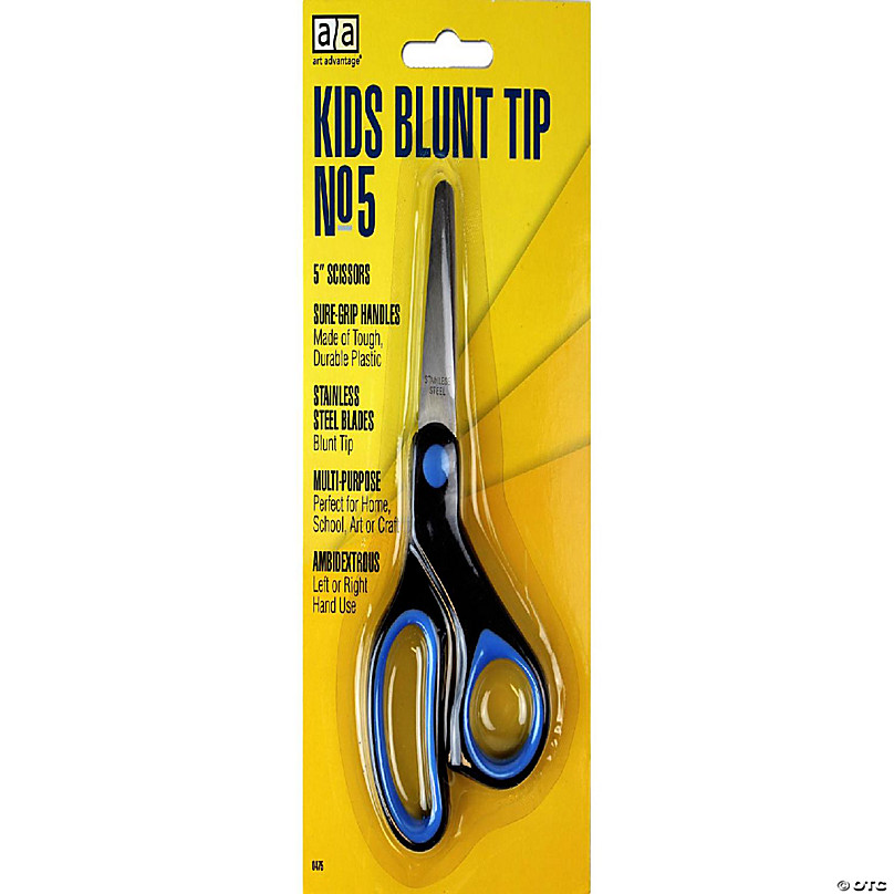 Maped Koopy 5 Scissors with Spring, Blunt Tip, Pack of 12