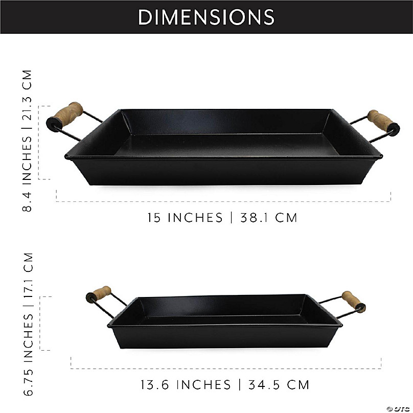 Small Rectangular Tray - Enamelware