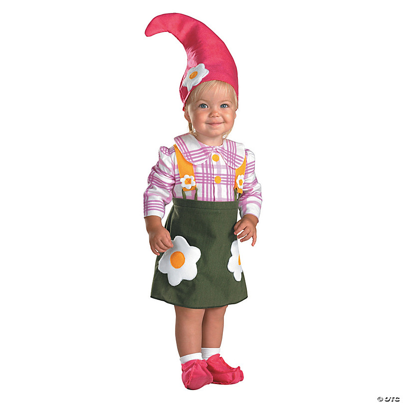 Baby Toddler Girl S Flower Garden Gnome Costume Oriental Trading