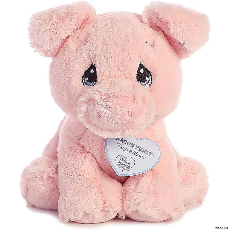Bacon Piggy 8 inch - Baby Stuffed Animal by Precious Moments