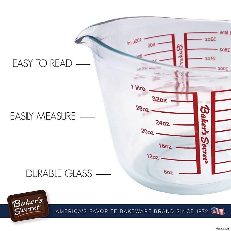 Baker's Secret 5 Piece Measuring Cups, FOOD PREP