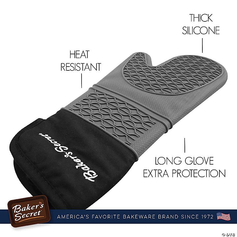 Baker's Secret Silicone Waterproof Glove - Black