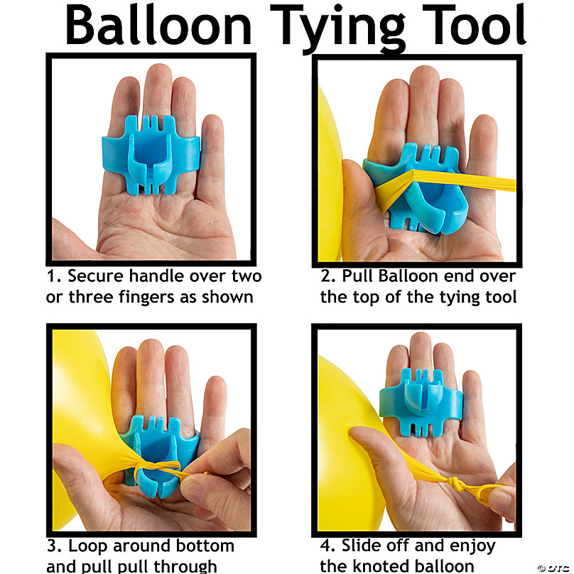onthouden Boven hoofd en schouder Grote waanidee Balloon Tying Tools - 6 Pc. | Oriental Trading