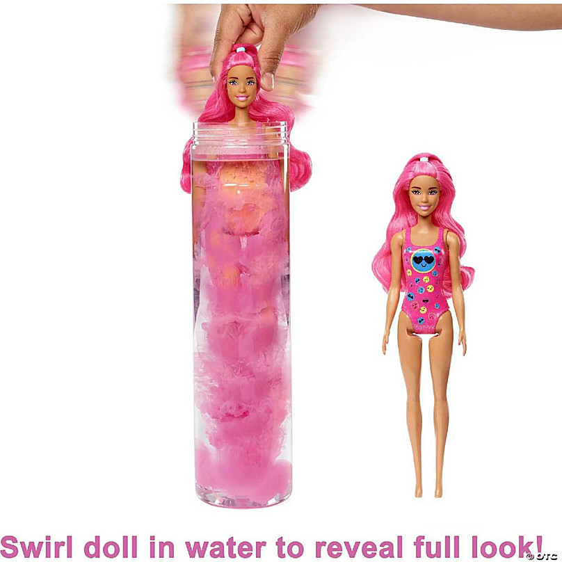 Barbie Color Reveal Mermaid Doll with 7 Unboxing Surprises Rainbow Mermaid