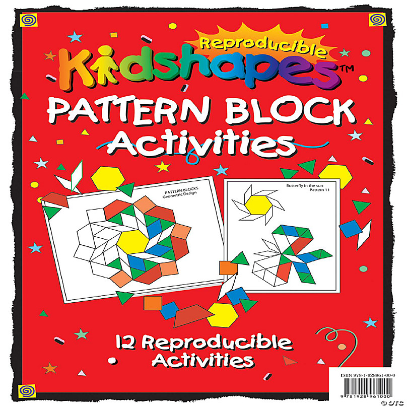 Barker Creek Learning Magnets Pattern Block Activity Kit