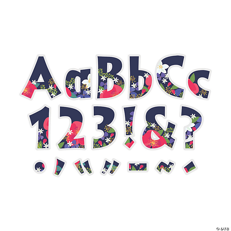 DIY Jumbo Alphabet Letters - 26 Pc.