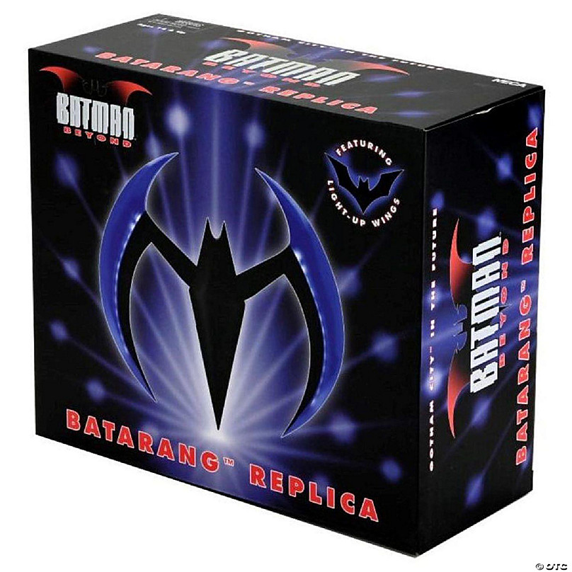 Batman Beyond Light Up Blue Batarang Prop Replica | Oriental Trading