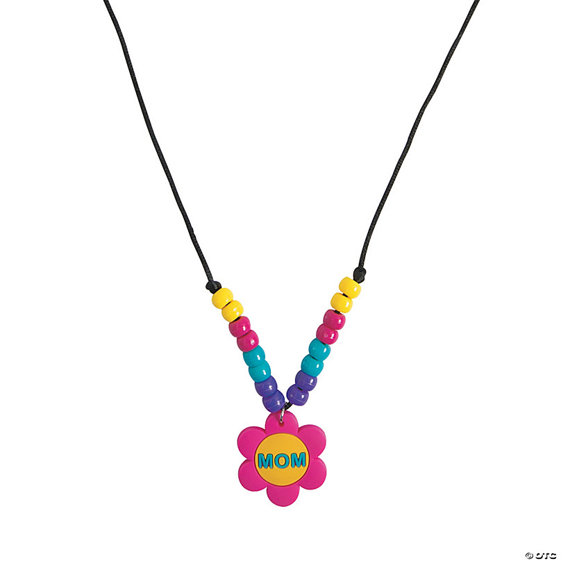Tutorial: Kid Art Necklace for Mother's Day » Dollar Store Crafts