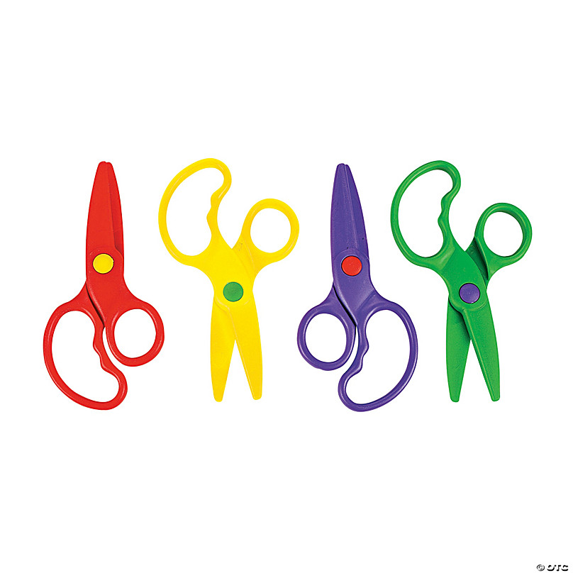 Stanley Art & Scissor Caddy with 24-Pack of Blunt-Tip Kids' Scissors  (Professional Supplies)