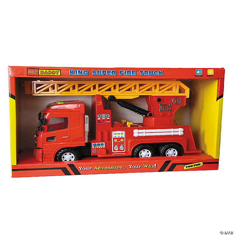 Big Daddy Extra Big Red Fire Truck with Lights and Sounds and