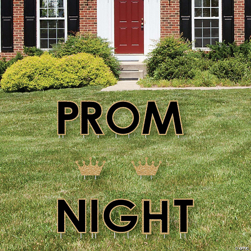 Big Dot of Happiness Prom Yard Sign Outdoor Lawn Decorations Prom