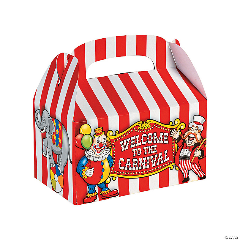 Big Top Photo Cards 12 Piece Carnival Party Favor