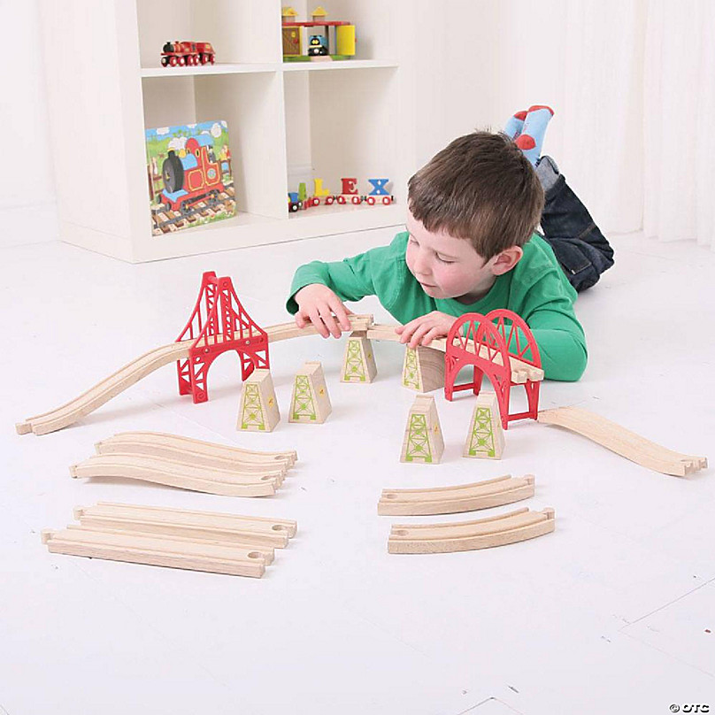 Bigjigs Rail Big Crane Construction Set