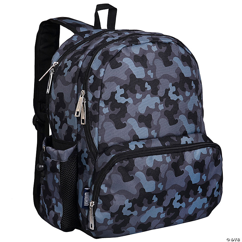 Wildkin Blue Camo 17 inch Backpack