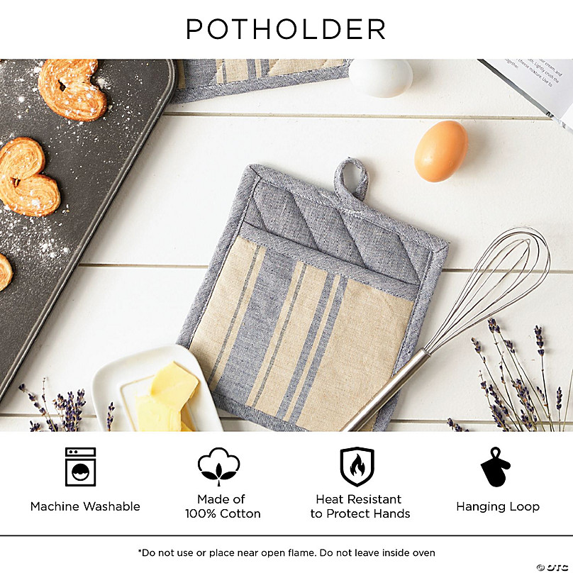 Chefs Potholder - Black