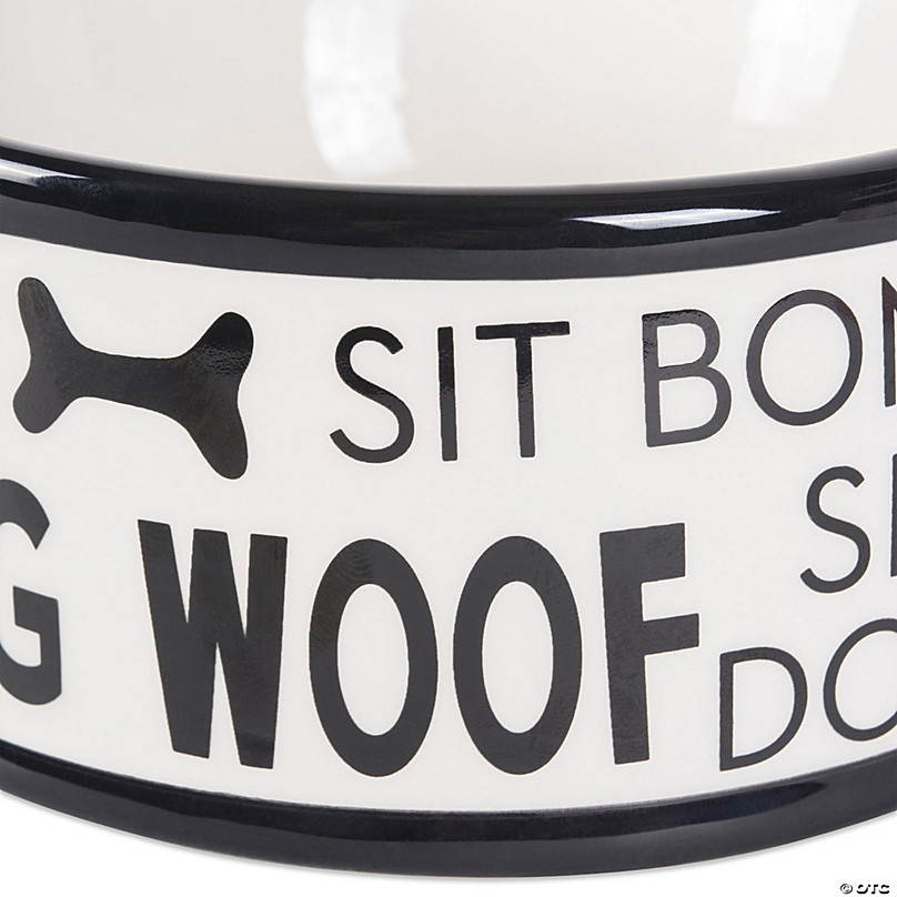 Black Dog Ceramic Dog Bowl – The Black Dog