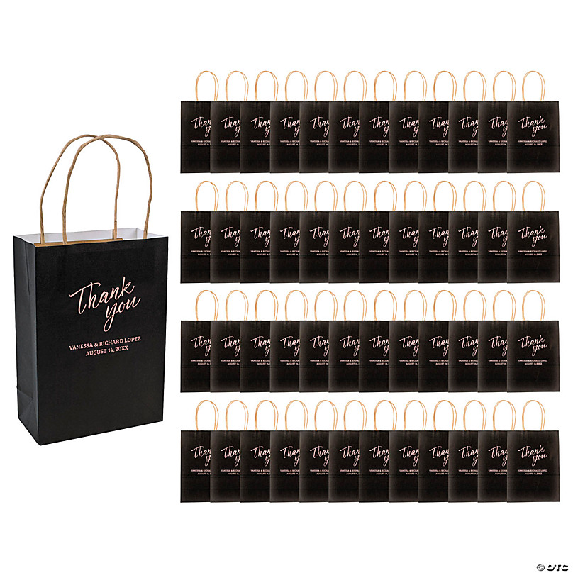thank you bags for wedding guests