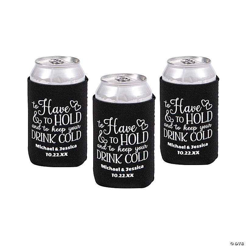 Oakmont Personalized Beer Koozie, Chestnut (Customizable Product)