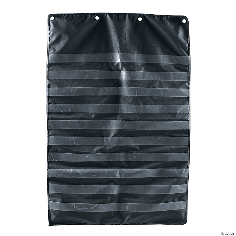 Black Pocket Chart Oriental Trading
