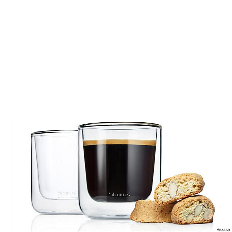 Blomus 63655 Insulated Latte Macchiato Tea Glasses, Set of 2