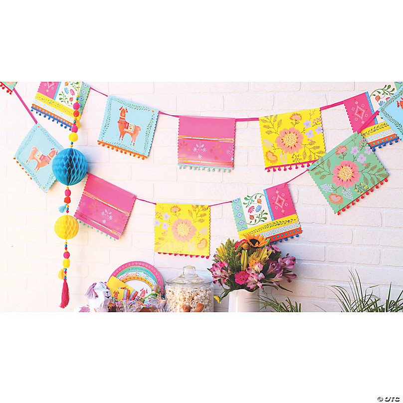 Cutout Fiesta Banner with Fringe