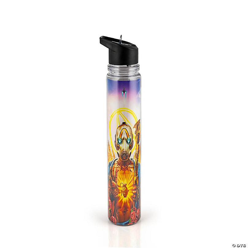 Overwatch Logo Black Double Wall Stainless Steel Water Bottle Holds