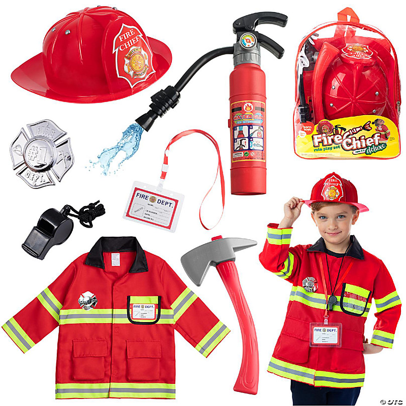 Born Toys Fireman Costume | Oriental Trading