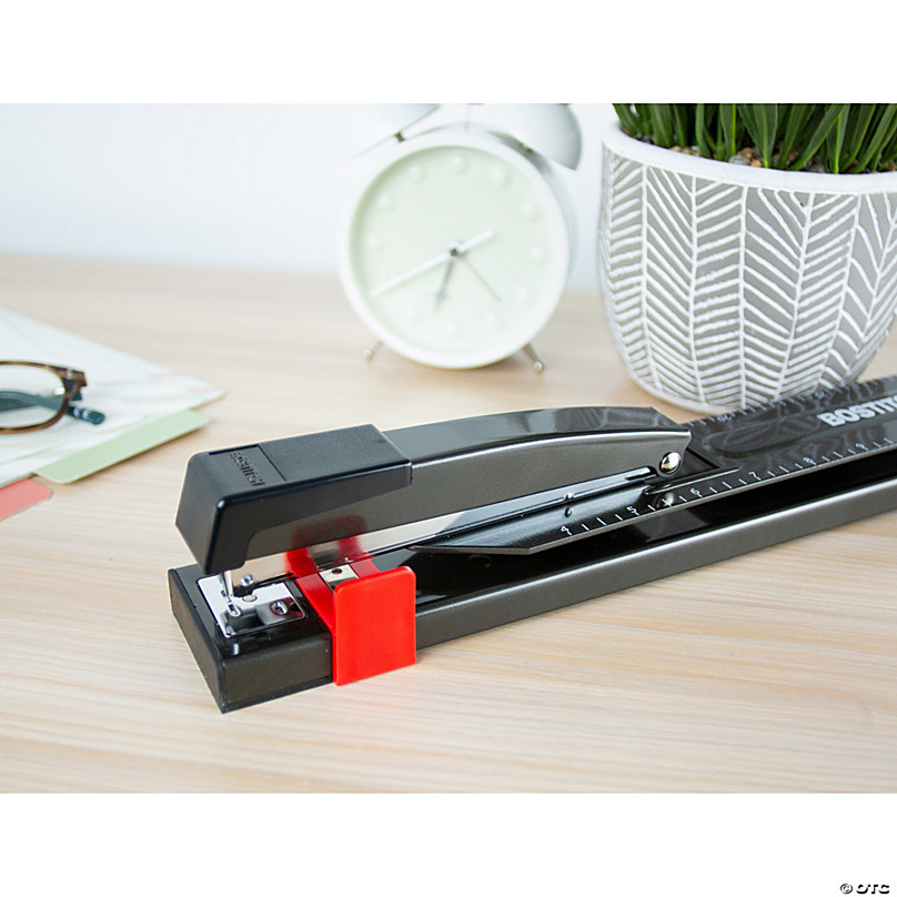 EXTRIc RNAB0BPTFGR94 stapler - 9 pack staplers for desk - black stapler  heavy duty, 25 sheet capacity office stapler