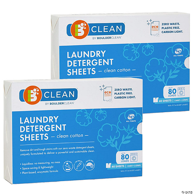 Cleen Sheet - Zero Waste Laundry Detergent Strip Sheets