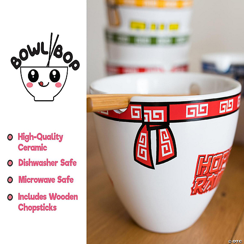 Ramentic Microwave Ramen Bowl Set with Chopsticks