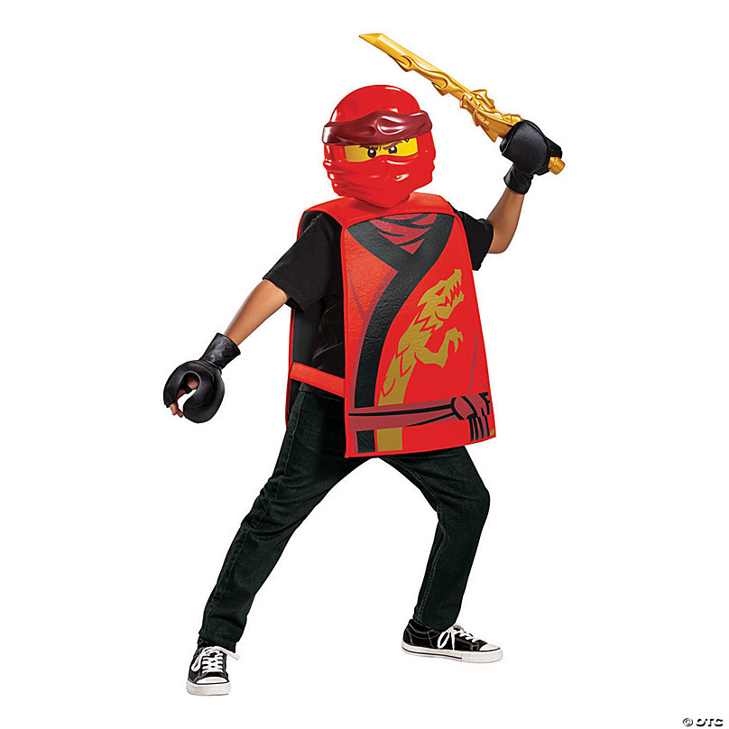 44 Black & Blue Ninja Assassin Boy Child Halloween Costume - Small