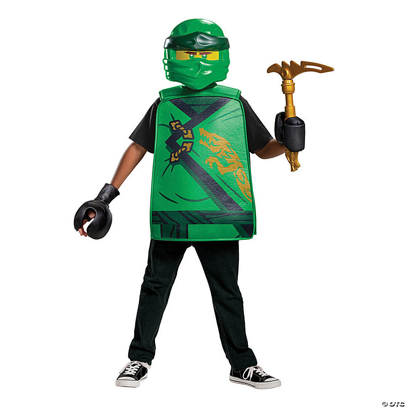 Boy's Basic Lego Ninjago Lloyd Legacy Costume