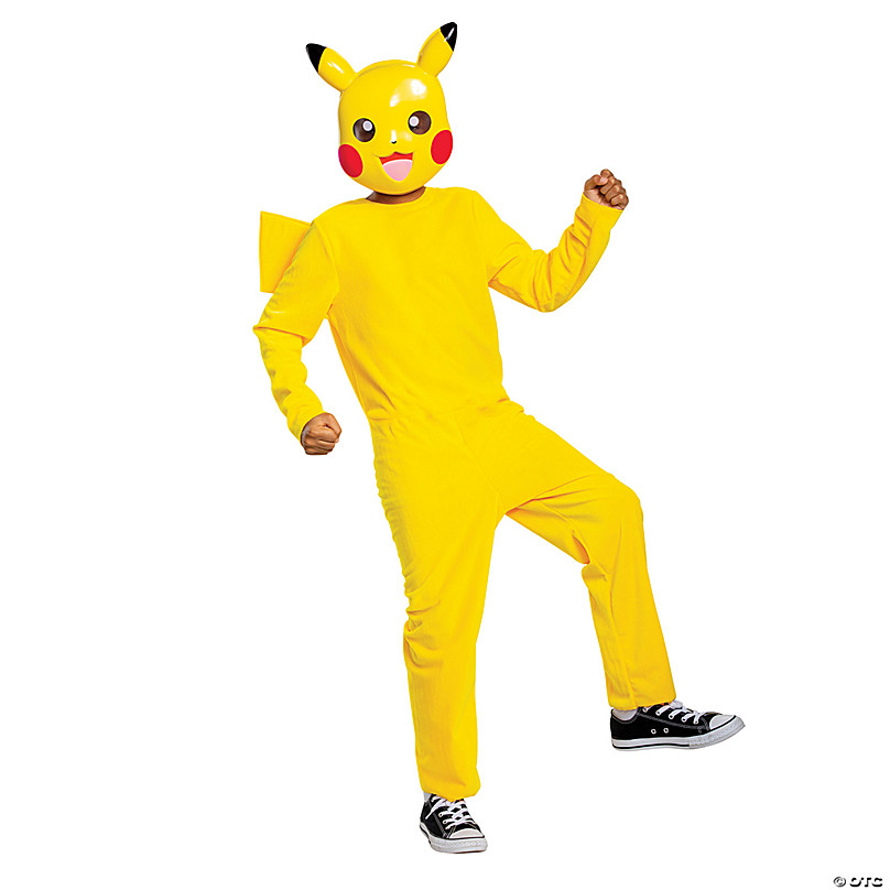 NEW Pikachu for Cosplay Costume Halloween, Pokémon anime Plush Disguise  Nintendo