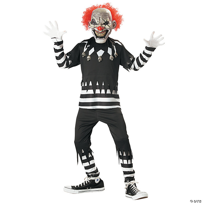 Details about   Men's Creepy Clown Costume 