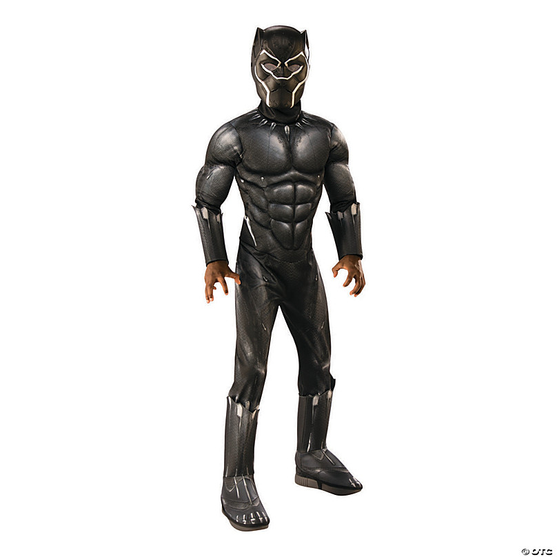NEW Black Panther Halloween Costume Toddler 2T-3T OR 3T-4T Marvel Rubies Cosplay 