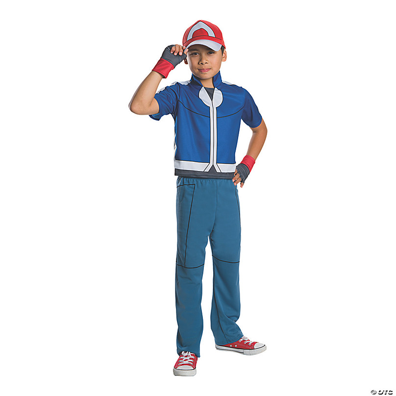 ▷ Costume Ash Ketchum Pokémon per bambini