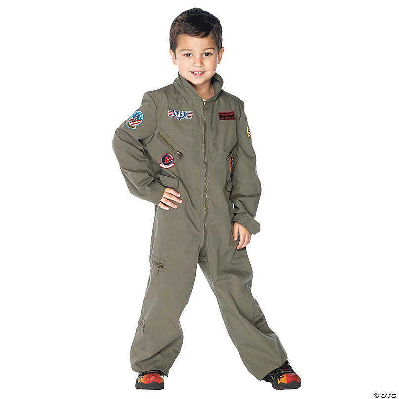 Top Gun Maverick Flight Suit Costume Youth Large (12-14) 1ct - Litin's  Party Value