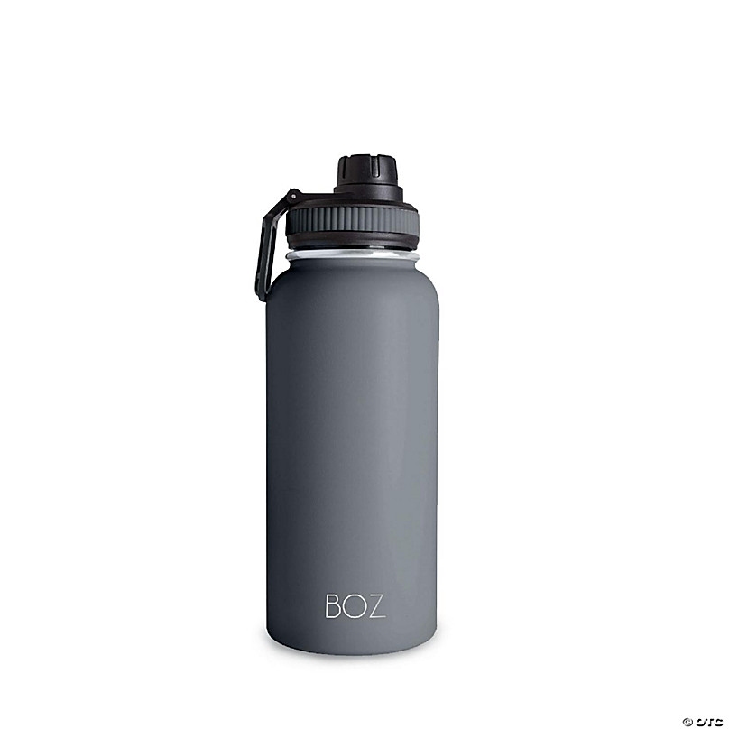 https://s7.orientaltrading.com/is/image/OrientalTrading/FXBanner_808/boz-stainless-steel-water-bottle-xl-1-l---32oz-wide-mouth-vacuum-double-wall-insulated-grey~14362704.jpg