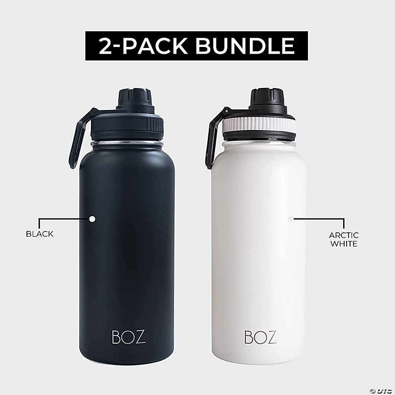 Simple Modern Vacuum Insulated Reusable Water Bottle - Black, 32