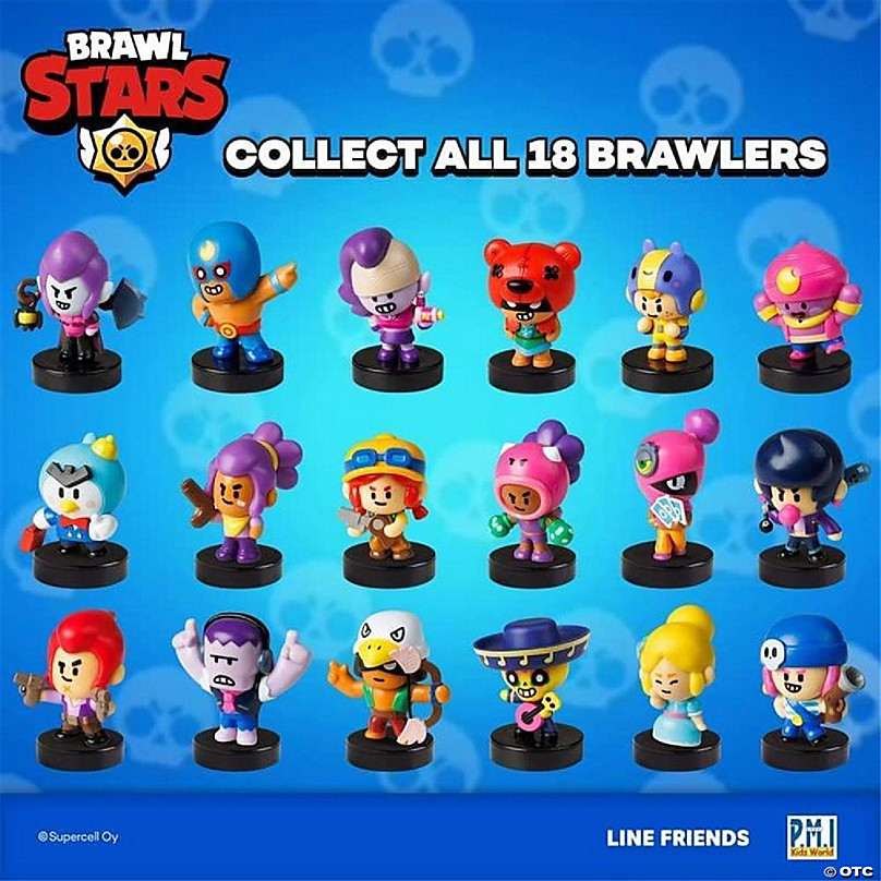 Brawl Stars Shelly & El Primo Blaster Wrestler Brawler Fighter Figure Set  PMI International 